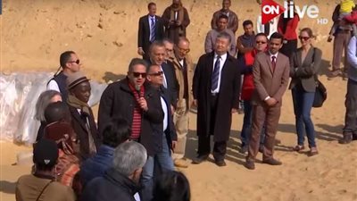 وزير الآثار: اكتشاف مقبرة سيدة بالأهرامات (فيديو)