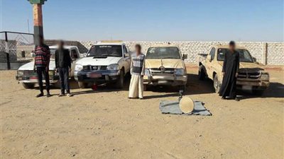 حرس الحدود يضبط 20 قضية ويحبط تسلل 226 مهاجرا غير شرعي