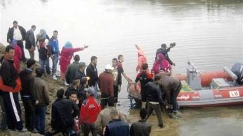 مصرع طفلة بترعة أبومسعود