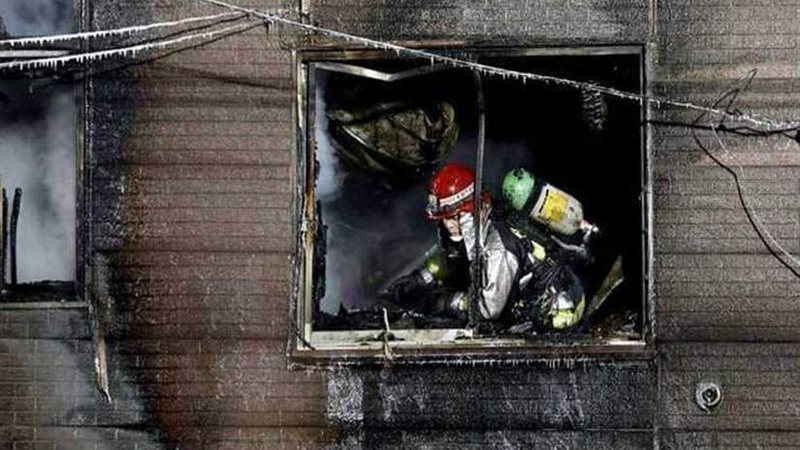 قتلى في حريق يلتهم