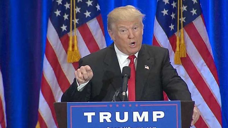 ترامب في خطابه الأول