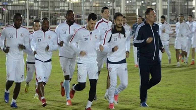 الزمالك يخوض مرانه