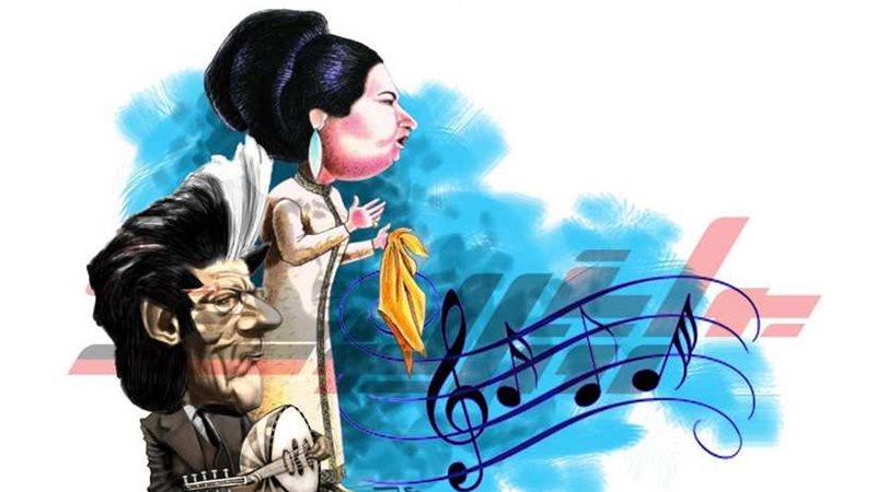 أم كلثوم ..بفكر فيك