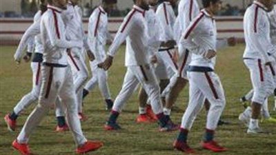 مران الزمالك الصباحي كامل العدد استعدادا لسموحة