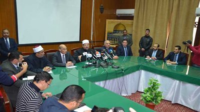 وزراء الأوقاف والزراعة والري يطلقون مبادرة نقطة مياه تساوي حياة