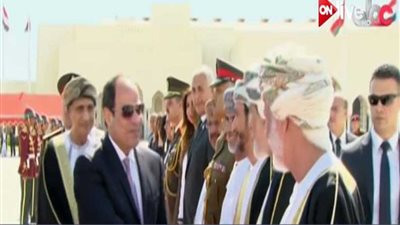 لحظة وصول السيسي إلى الإمارات في زيارة رسمية (فيديو)