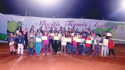 ختام بطولة الوجه البحري للتنس الأرضي بمدينة طنطا (صور)