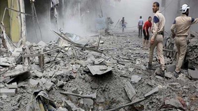 ارتفاع ضحايا قصف الغوطة الشرقية إلى 84 قتيلا بينهم نساء وأطفال