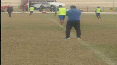 بالصور.. سمير كمونة يشارك في مران دمنهور استعدادا لمواجهة بني عبيد غدًا