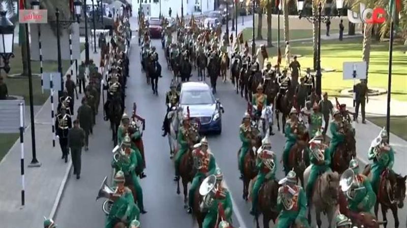 استقبال أسطوري للرئيس