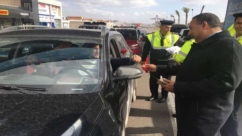 مسافة الأمان.. المرور