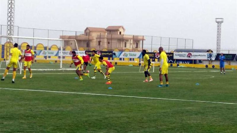 الأسيوطي يؤدي تدريبه