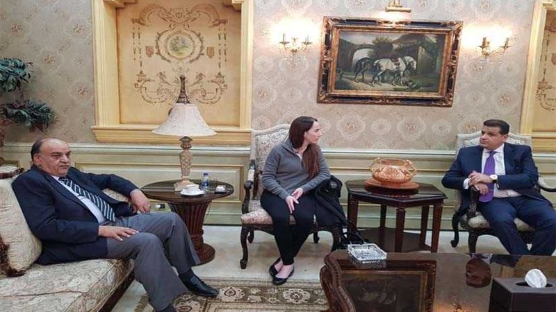 رضوان يستقبل رئيس