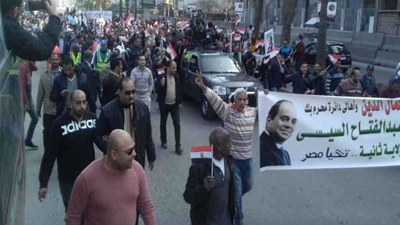 عمال الجيزة ينظمون