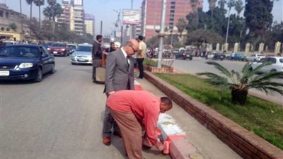 سكرتير عام الغربية يتفقد أعمال التجميل ورفع القمامة بطنطا (صور)