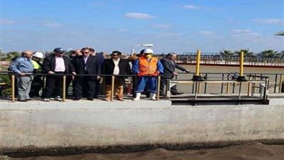 افتتاح محطة معالجة لمياه الصرف الصحي بكفر الشيخ