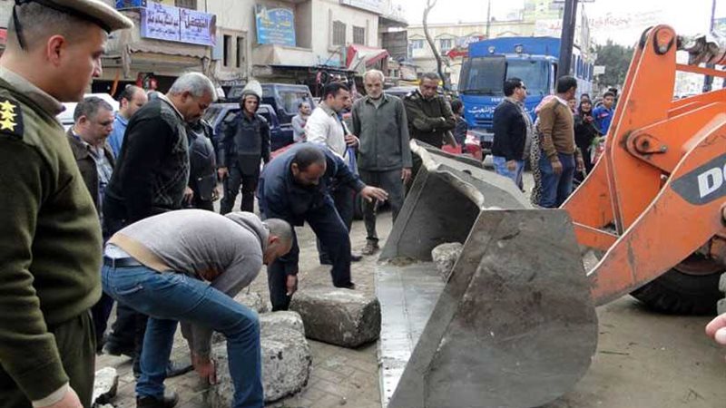 رفع وإزالة 204 إشغالات