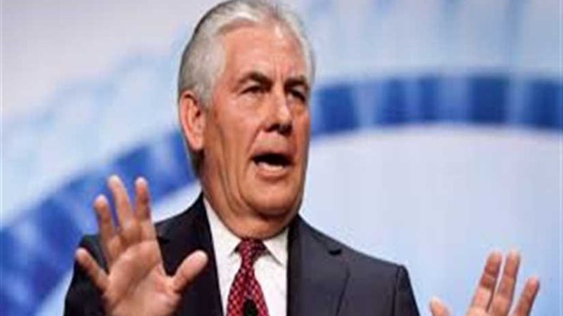 مسؤول أمريكي : تيلرسون