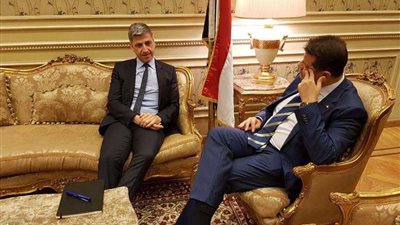 طارق رضوان يلتقي سفير قبرص بالقاهرة