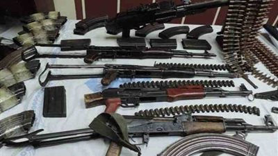 ضبط 9 متهمين و12 كيلو بانجو و6 قطع سلاح ناري بالشرقية