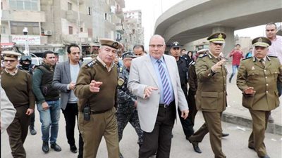 بالصور.. مدير أمن القليوبية يتفقد الخدمات الأمنية