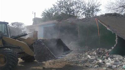 إزالة 613 حالة تعدٍ على الأراضي الزراعية بالقليوبية