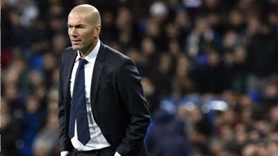 زيدان: أنا المسئول عن الموقف الحالي لريال مدريد