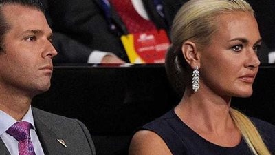 نقل زوجة ابن ترامب إلى المستشفى بعد تلقي رسالة 