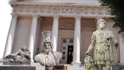بدء ترميم المتحف اليوناني الروماني
