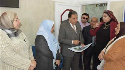 مدير صحة الشرقية يفتتح مبادرة القضاء 