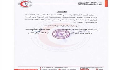 13 أبريل.. انتخابات التجديد النصفي لـ