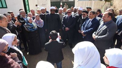 وكيل الأزهر ومحافظ كفر الشيخ يتفقدان سير العمل بمعاهد المحافظة (صور)