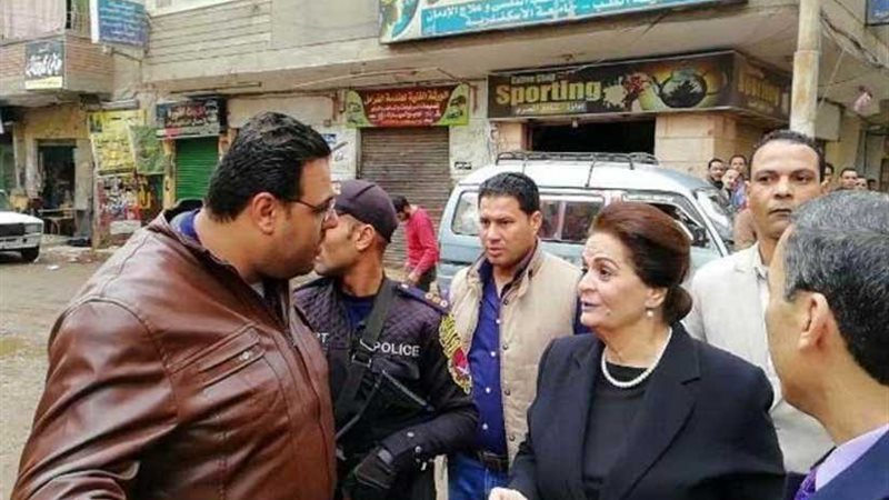 محافظ البحيرة فى