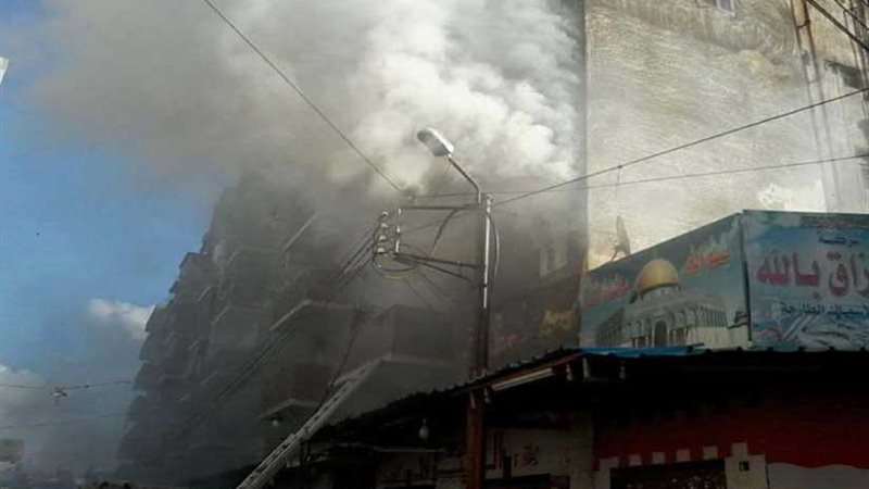 السيطرة على حريق