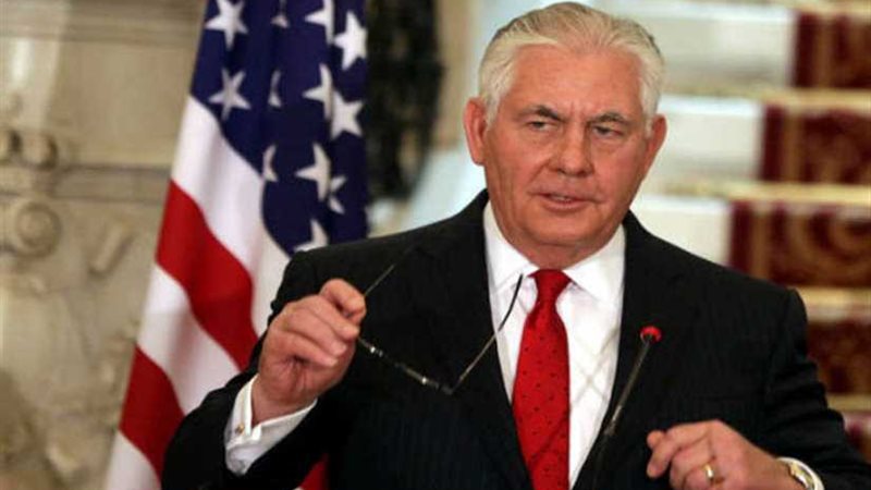 تيلرسون يجتمع بالمعارضة