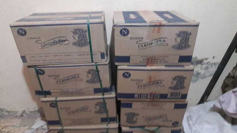 ضبط سجائر مغشوشة