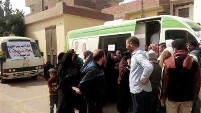 فحص 509 حالة ببنى سويف ضمن مبادرة الرئيس للقضاء علي فيروس c