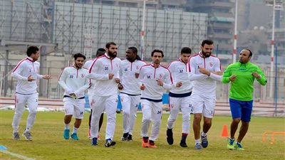 تدريبات خططية وبدنية في مران الزمالك الصباحي