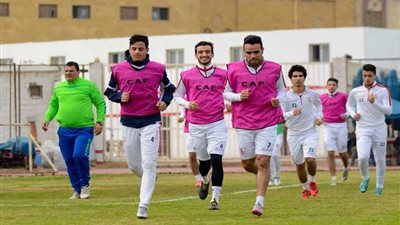 الزمالك راحة من مران الغد