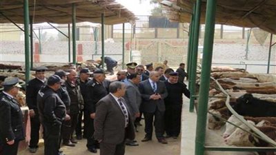 افتتاح المحجر البيطري بسجن طرة