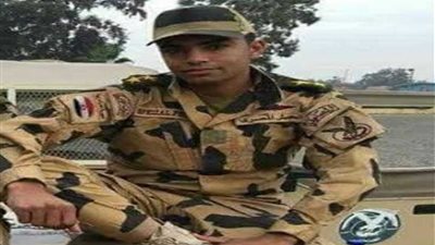 بالصور.. جنازة عسكرية لشهيد العملية الشاملة بسيناء في بنها