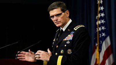 قائد القيادة المركزية الأمريكية يشيد بجهود مصر في مكافحة الإرهاب