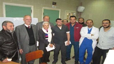 وفد نقابة الأطباء يزور محافظة المنوفية (صور)