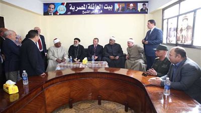 وكيل الأزهر ومحافظ كفر الشيخ يتفقدان فرع بيت العائلة المصرية