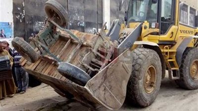 بني سويف..إزالة 509 حالات إشغال متنوعة في إهناسيا