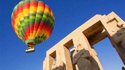 إلغاء رحلات البالون بالأقصر بسبب الطقس السيئ