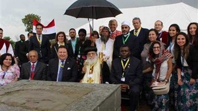 وضع حجر أساس أول كنيسة قبطية في مالاوي