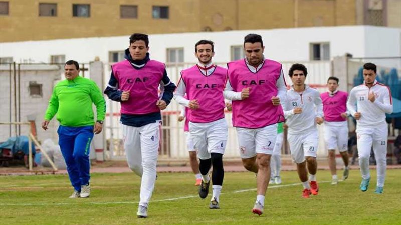 الزمالك راحة من مران