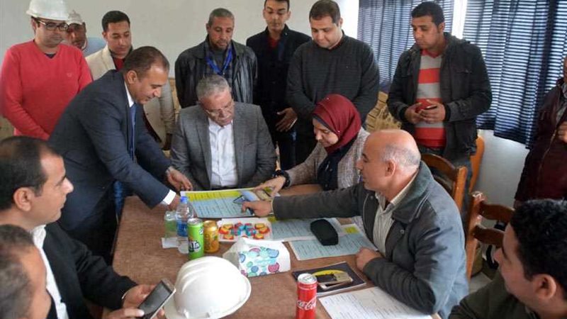 محافظ المنيا يتفقد