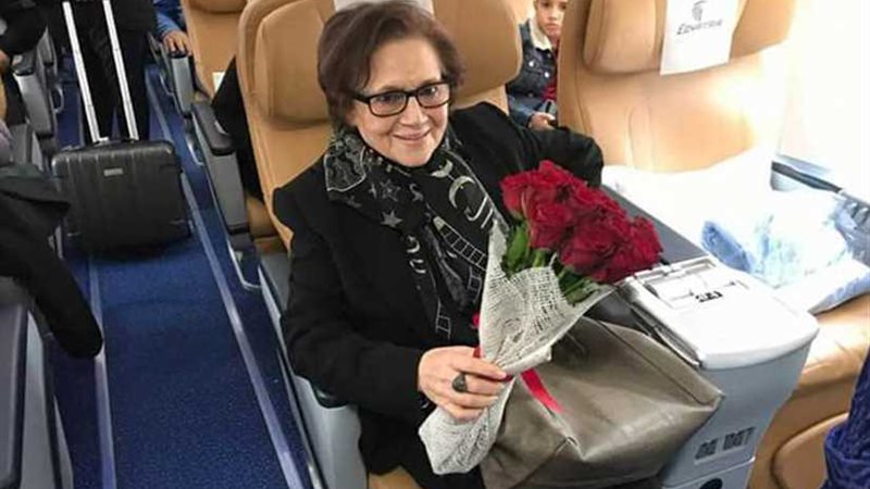 جميلة بوحيرد في القاهرة